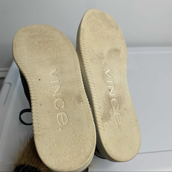 Vince navy leather sneakers‎ size 9 - Picture 7 of 8